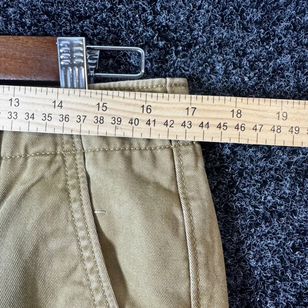 Levis Mens Khaki Tan Cotton Twill Straight Leg Cargo Pants